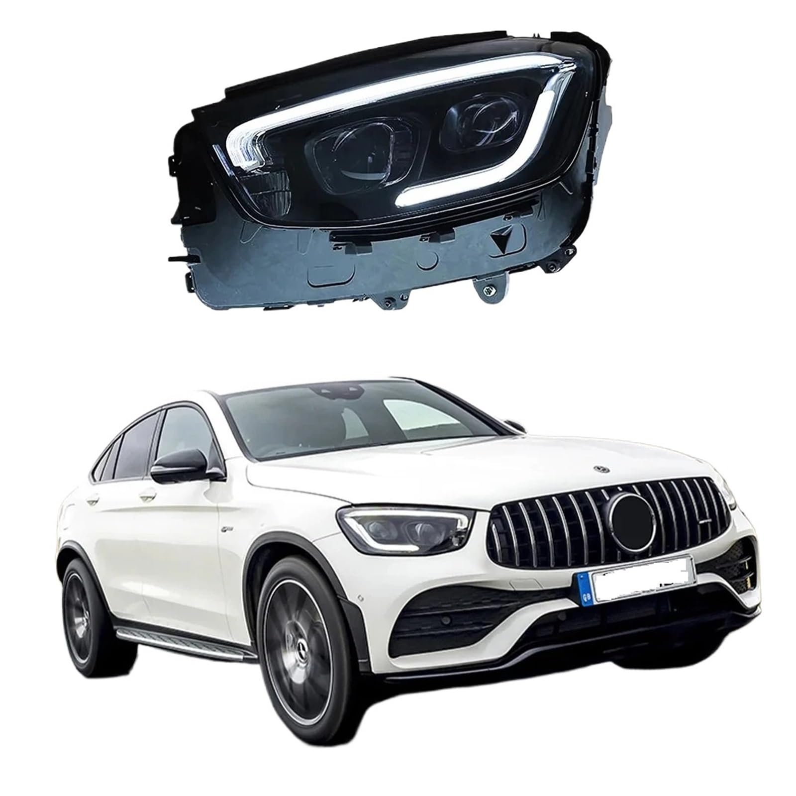 メルセデス・ベンツ GLC DBA-253946 LED 右ヘッドライト ベンツ GLC DBA-253946C 右 ヘッド ランプ ライト A2539066001